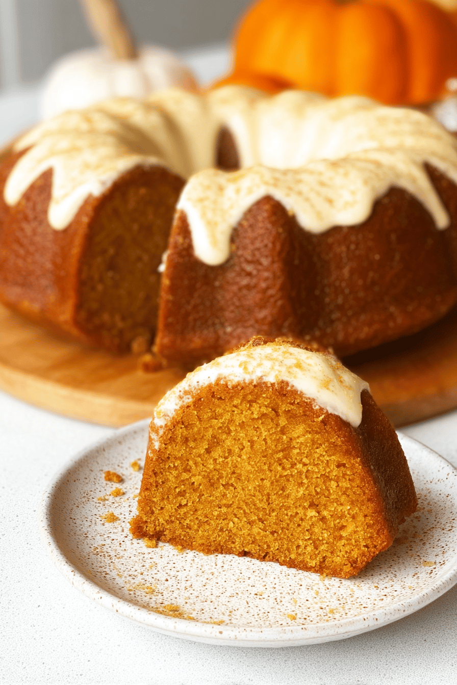 Pumpkin Bundt Cake Recipe