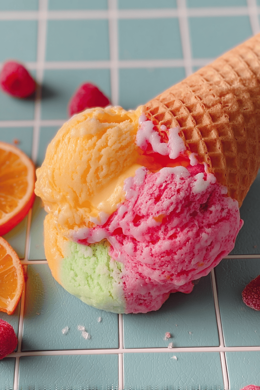 Rainbow Sherbet Recipe