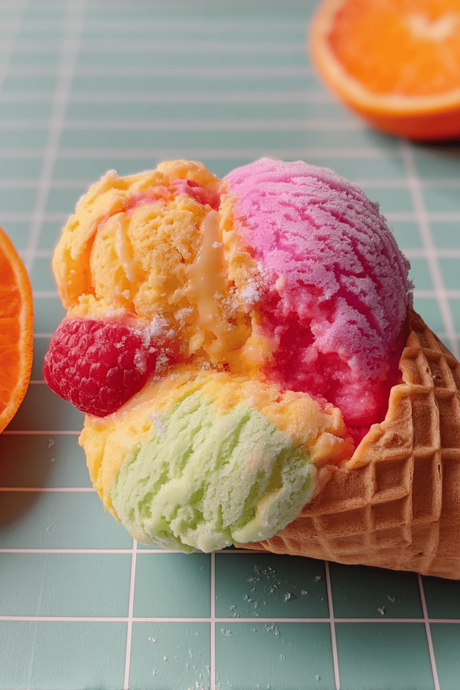 Rainbow Sherbet Recipe