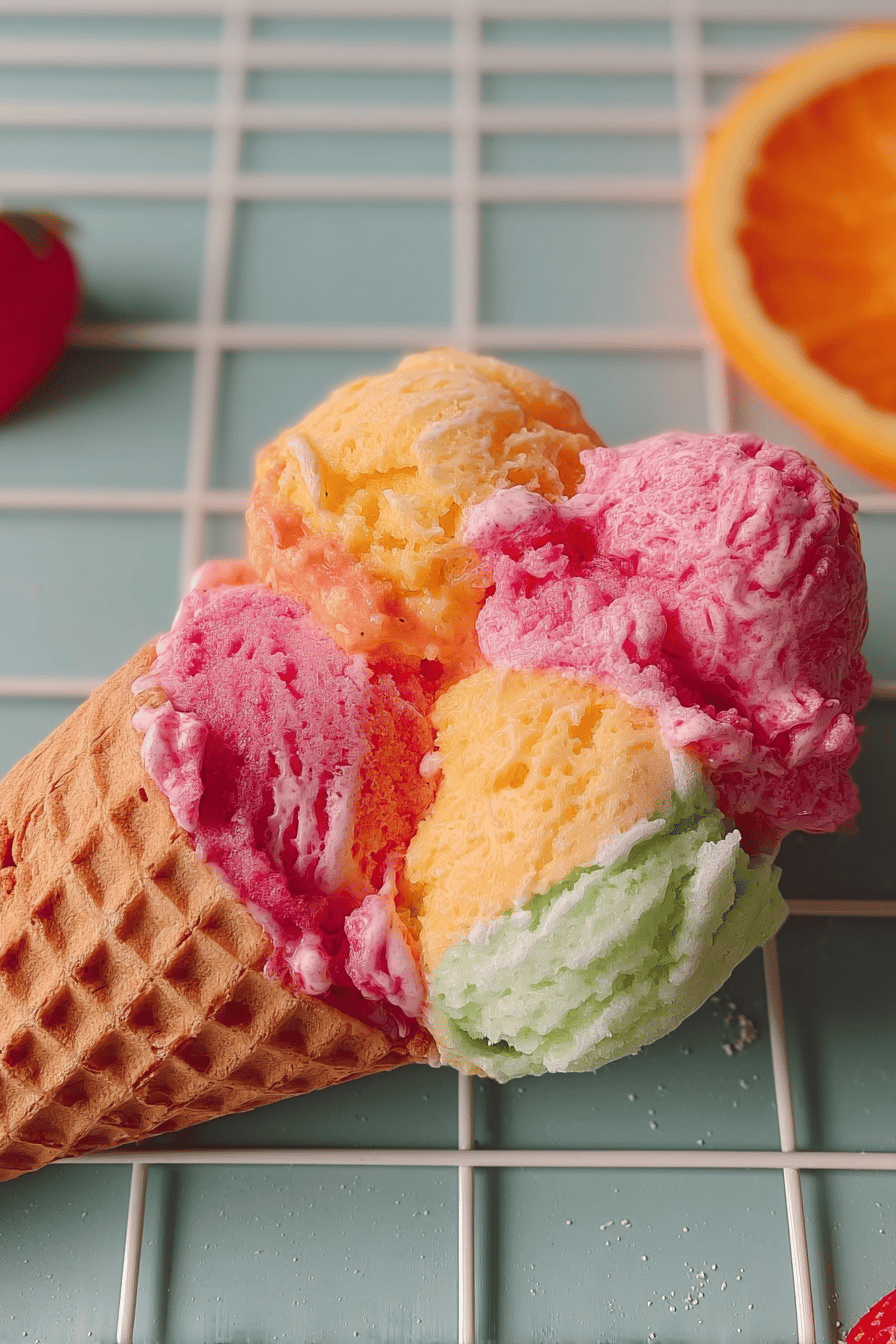 Rainbow Sherbet Recipe