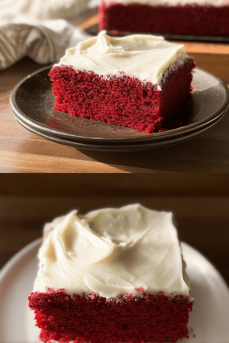 Red Velvet Sheet Cake