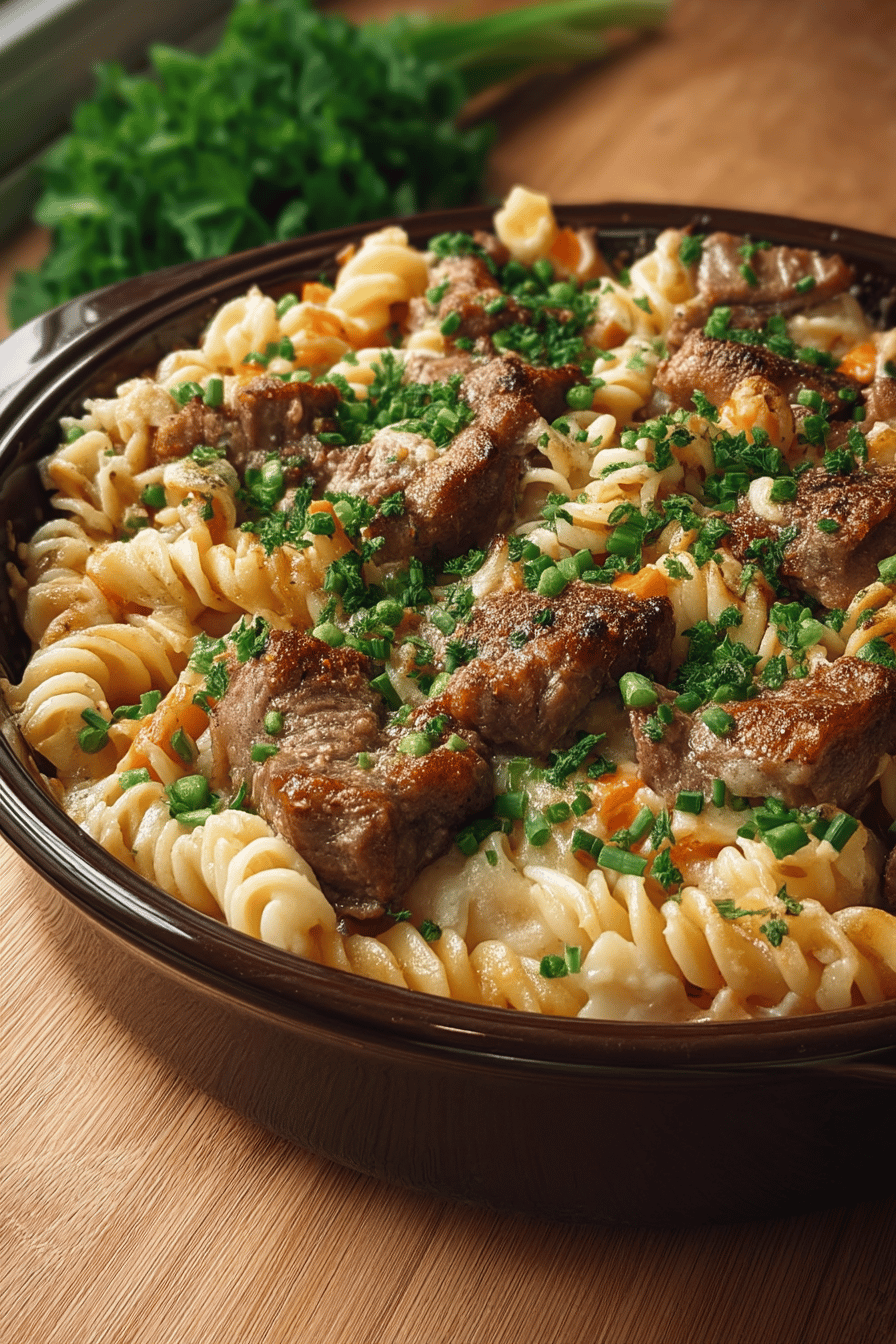 Roast Beef Noodle Casserole