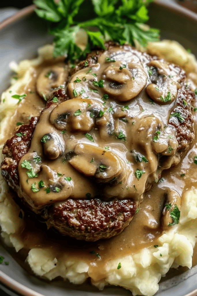 Salisbury Steak Meatloaf with Mushroom Gravy 2.png