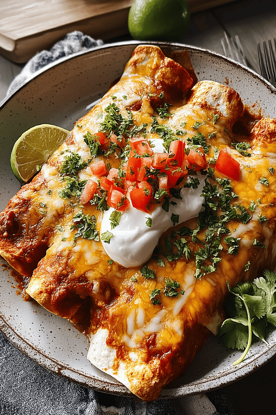 Shrimp Enchiladas