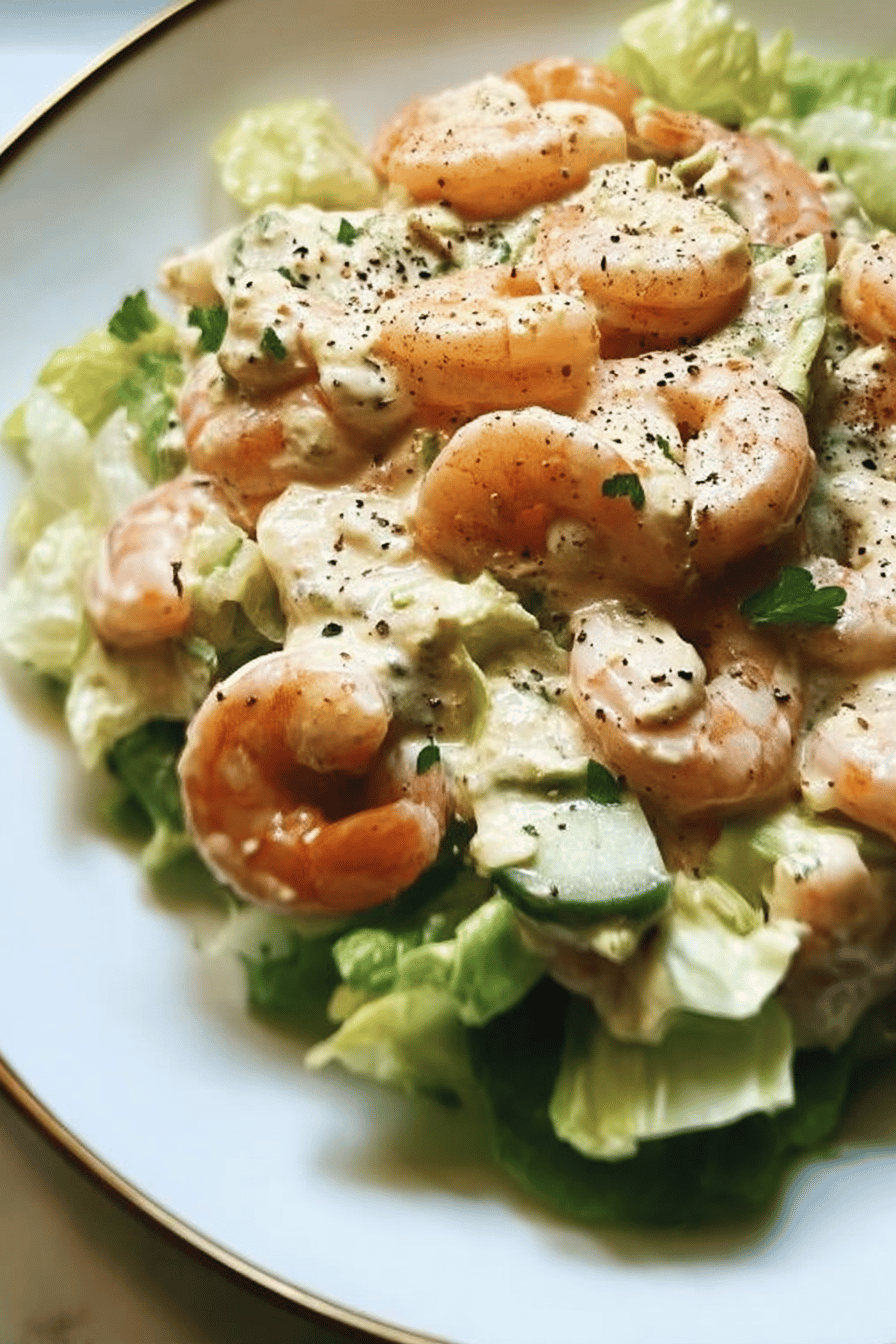 Shrimp Remoulade Salad