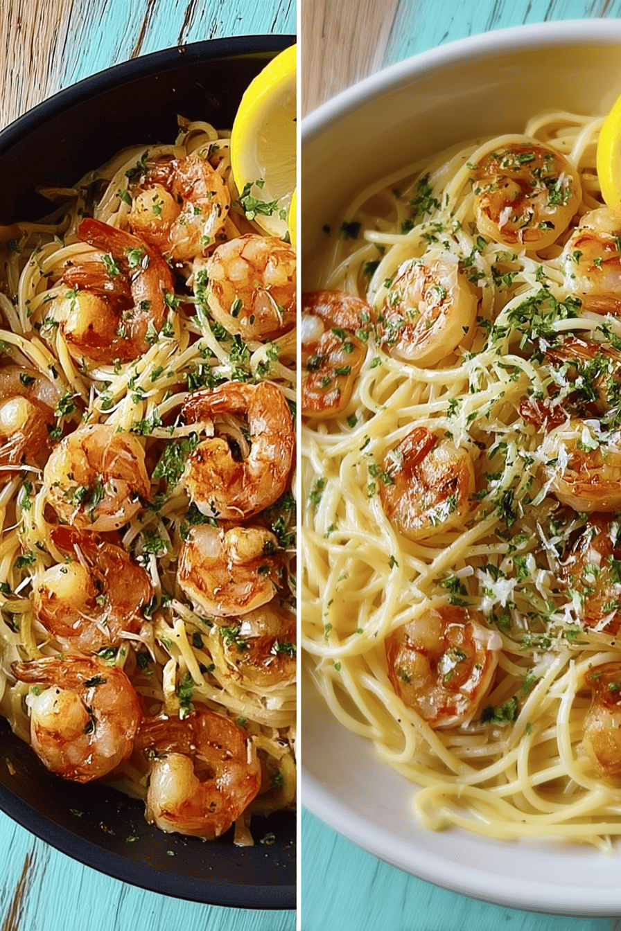 Shrimp Scampi Pasta