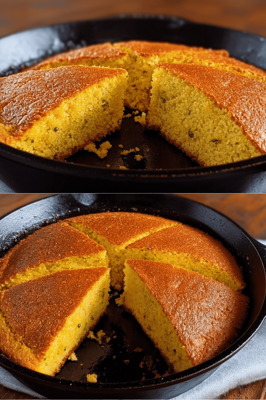 Skillet Cornbread Recipe