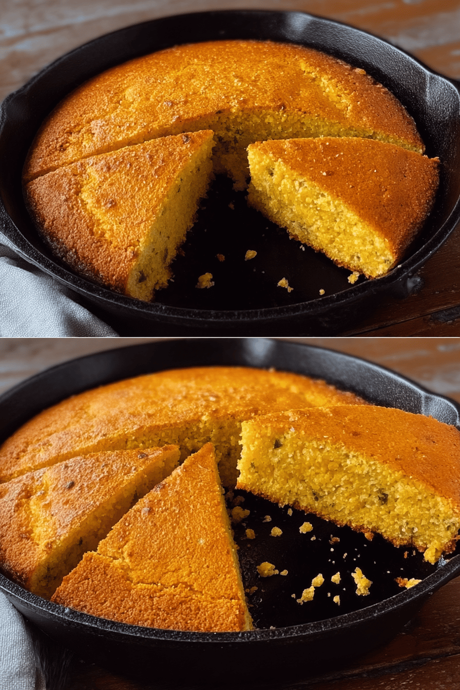 Skillet Cornbread Recipe