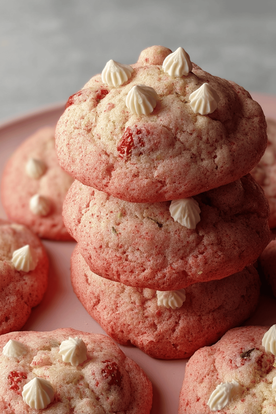 Strawberry Cookies Recipe