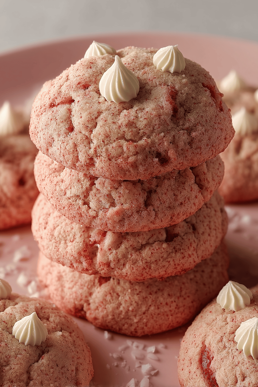 Strawberry Cookies Recipe