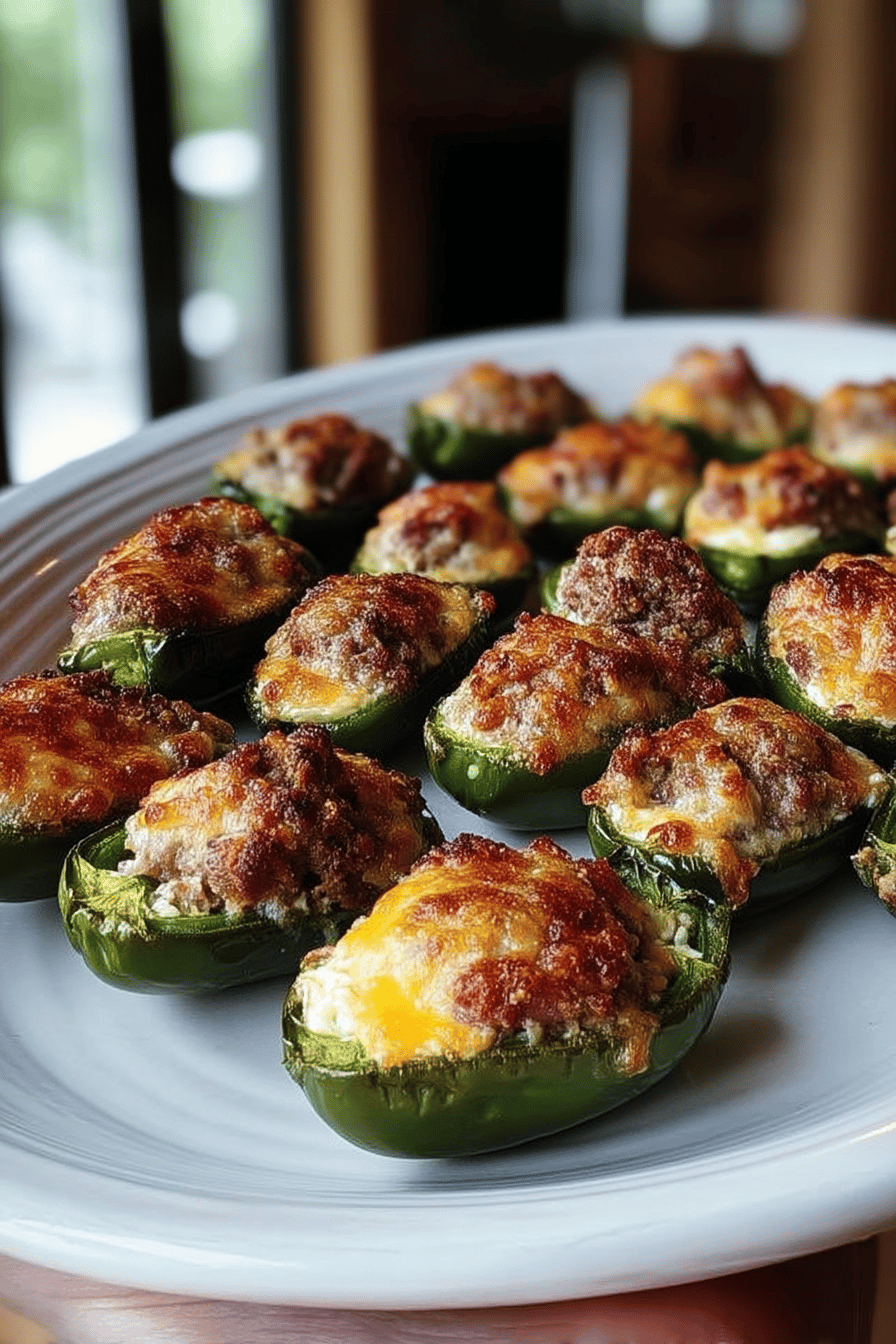Stuffed Jalapeño Bites