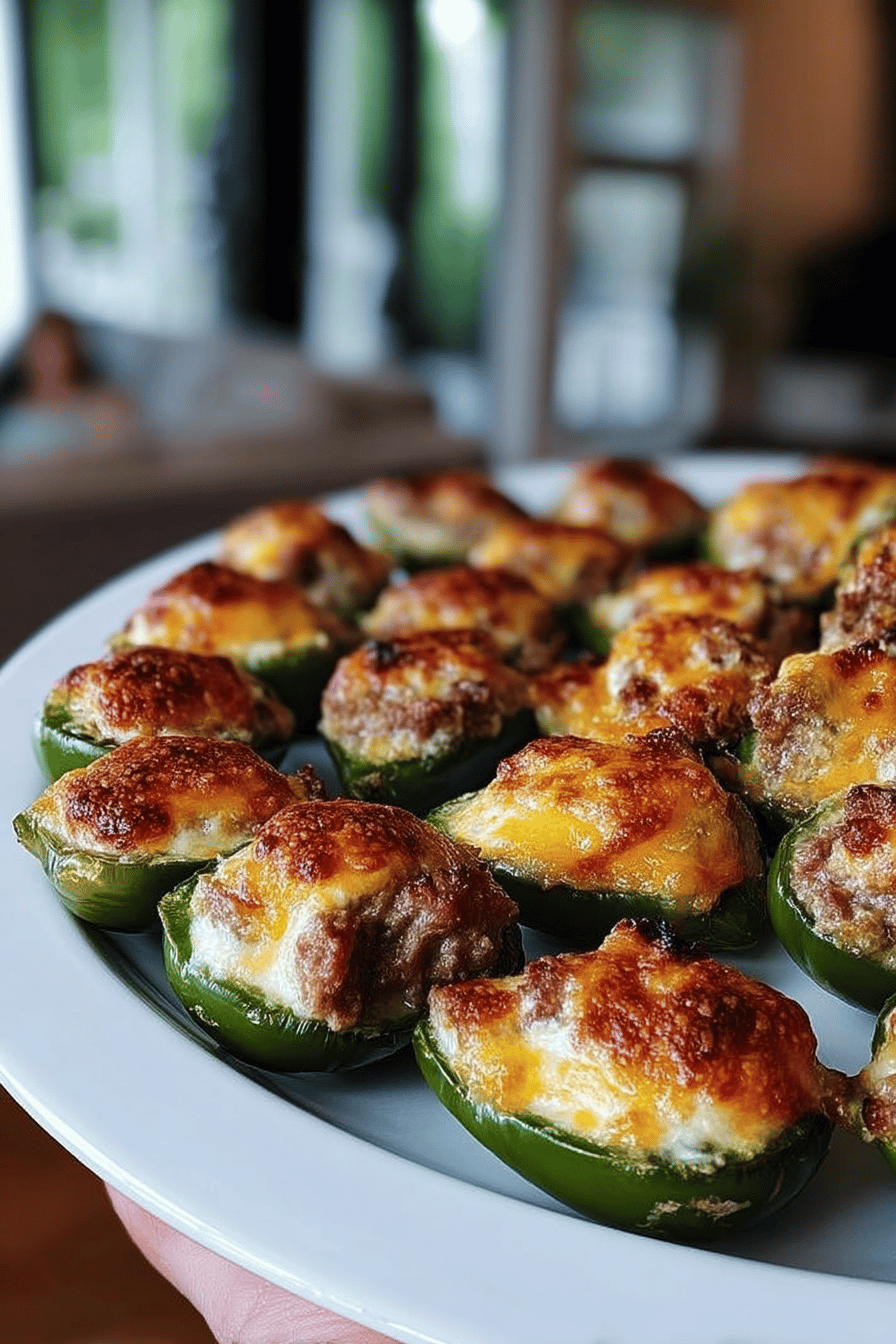 Stuffed Jalapeño Bites
