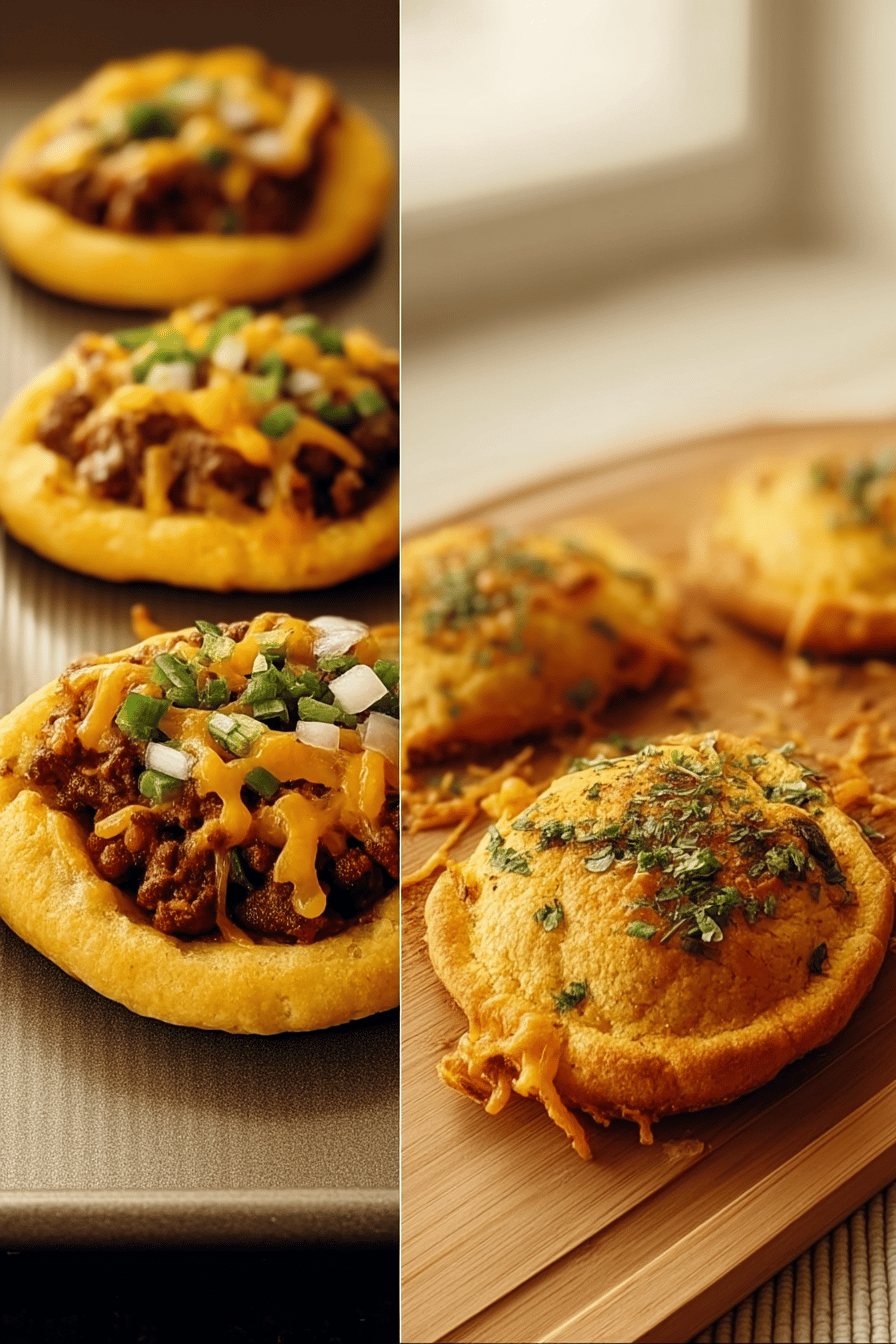 Stuffed Taco Biscuits