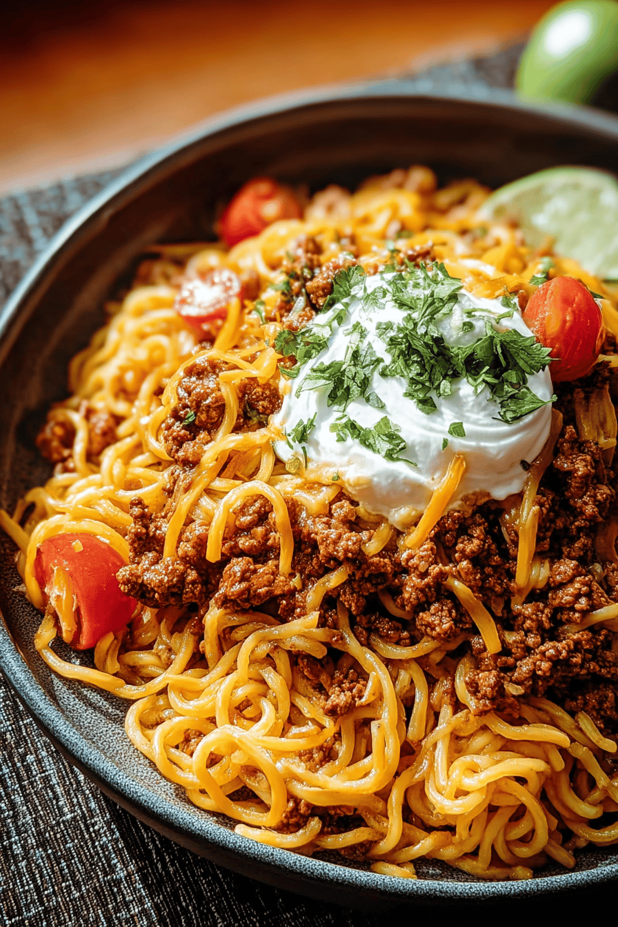 Taco Spaghetti