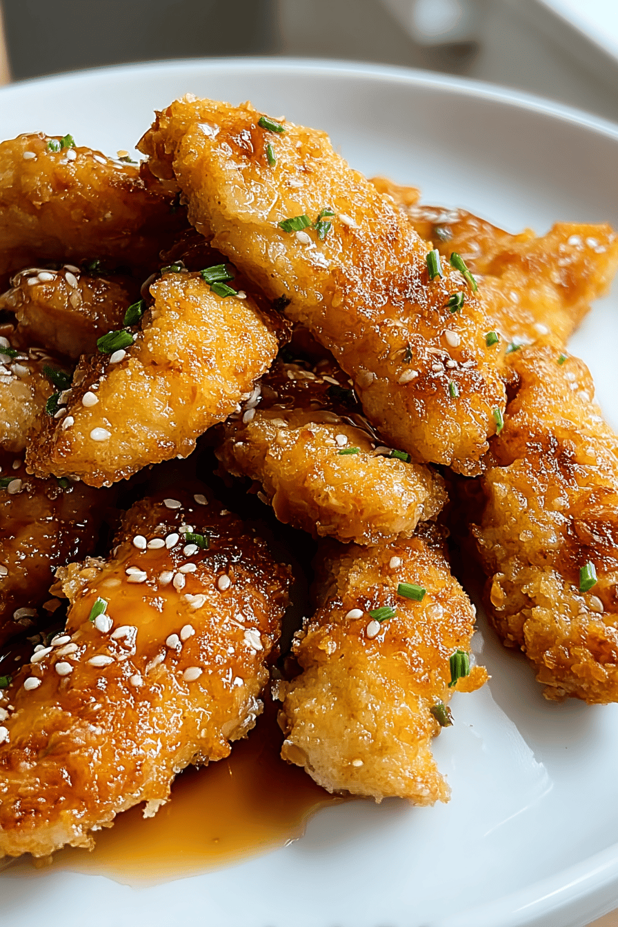 air fryer honey butter garlic chicken tenders