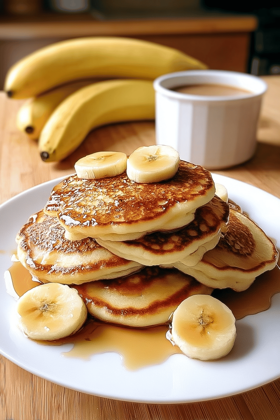 banana pancake dippers