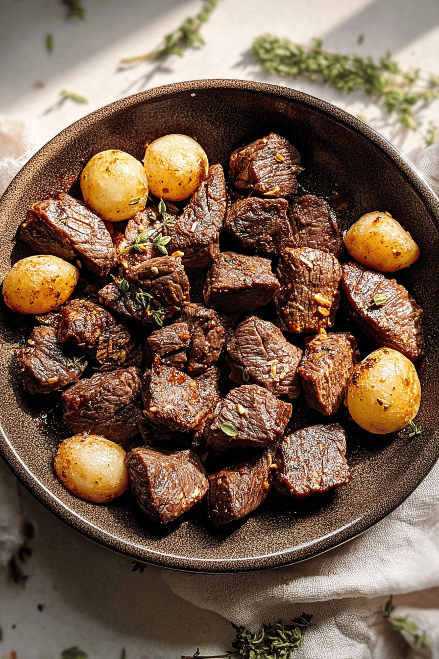 butter steak bites