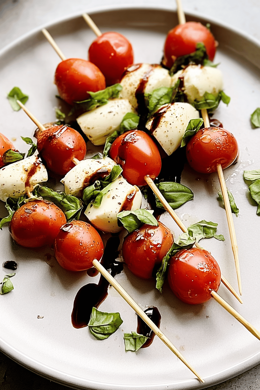 caprese skewers