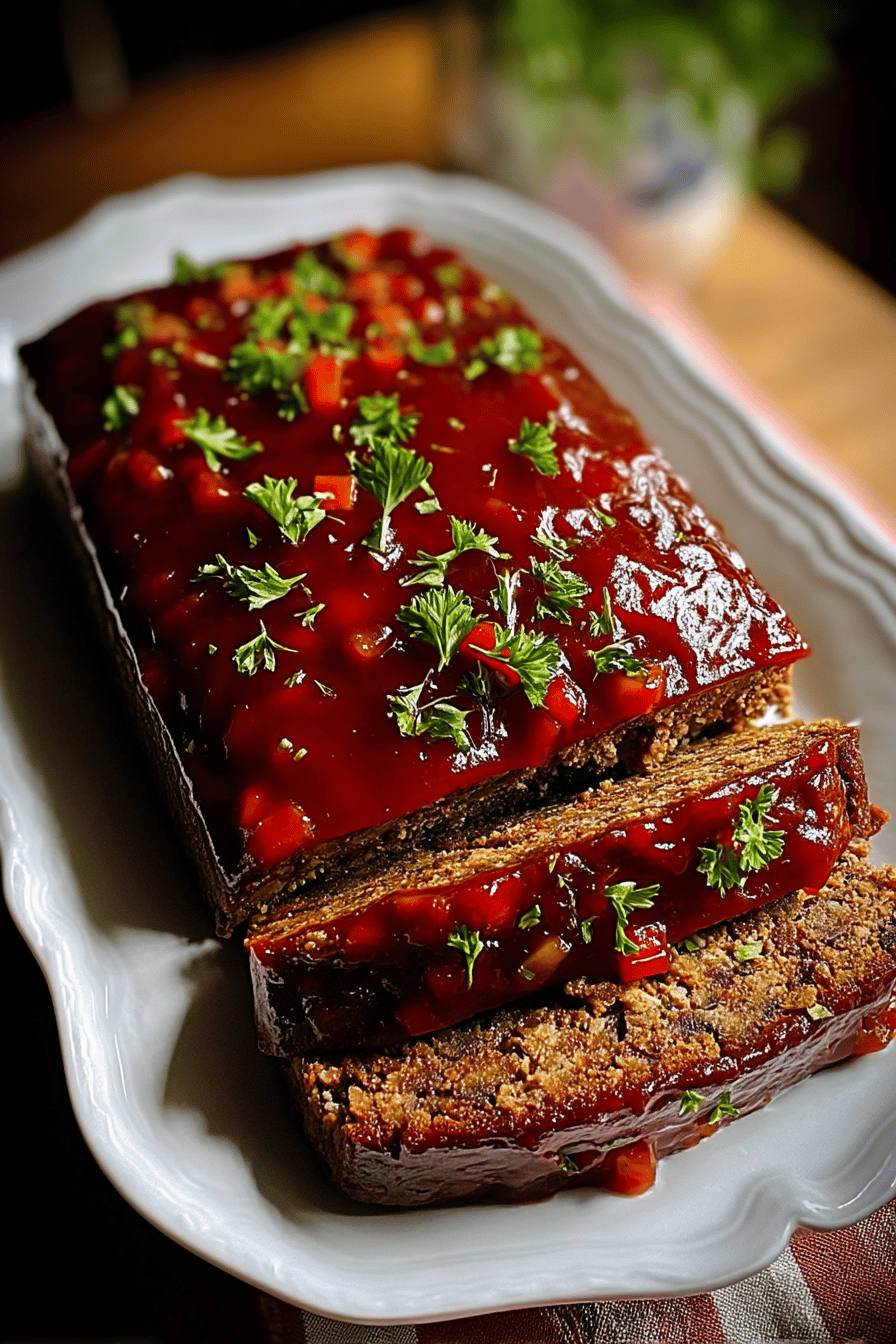 classic glazed meatloaf