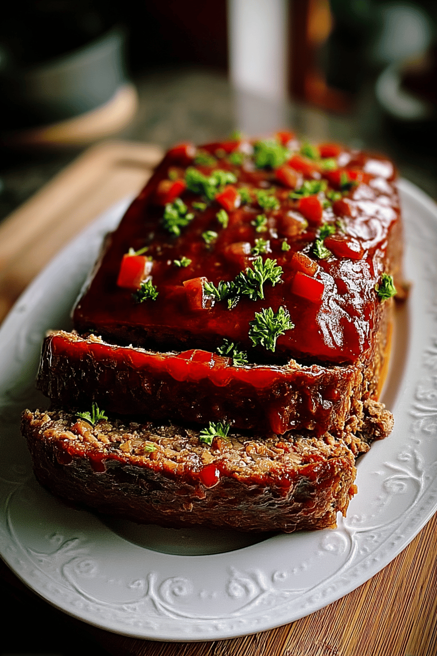 classic glazed meatloaf