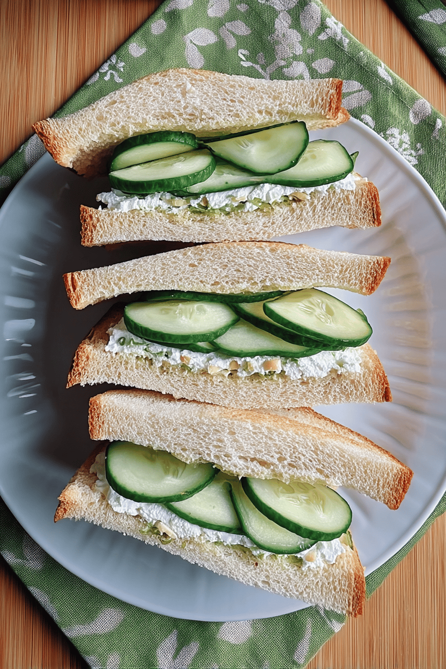 cucumber sandwiches