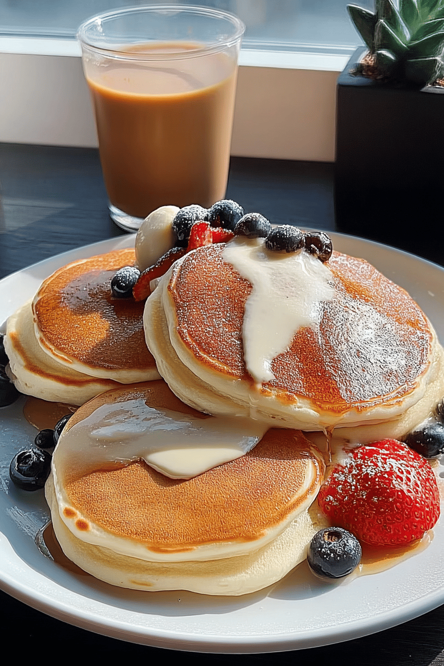 fluffy pancakes