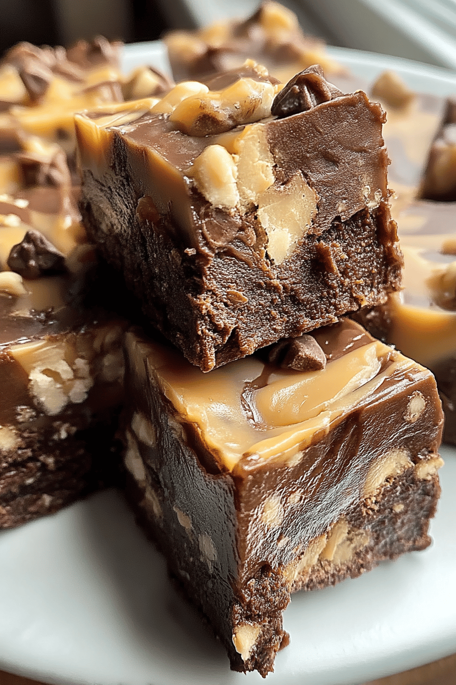 german chocolate fudge