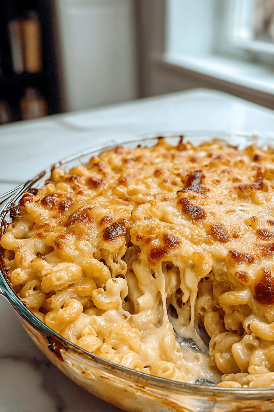 juneteenth baked mac and cheese