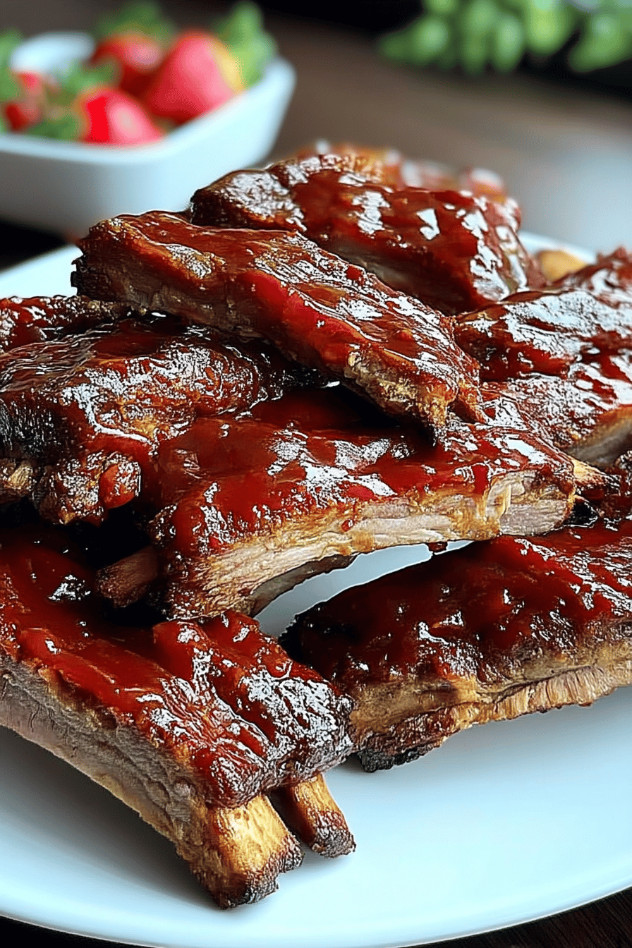 juneteenth strawberry soda ribs
