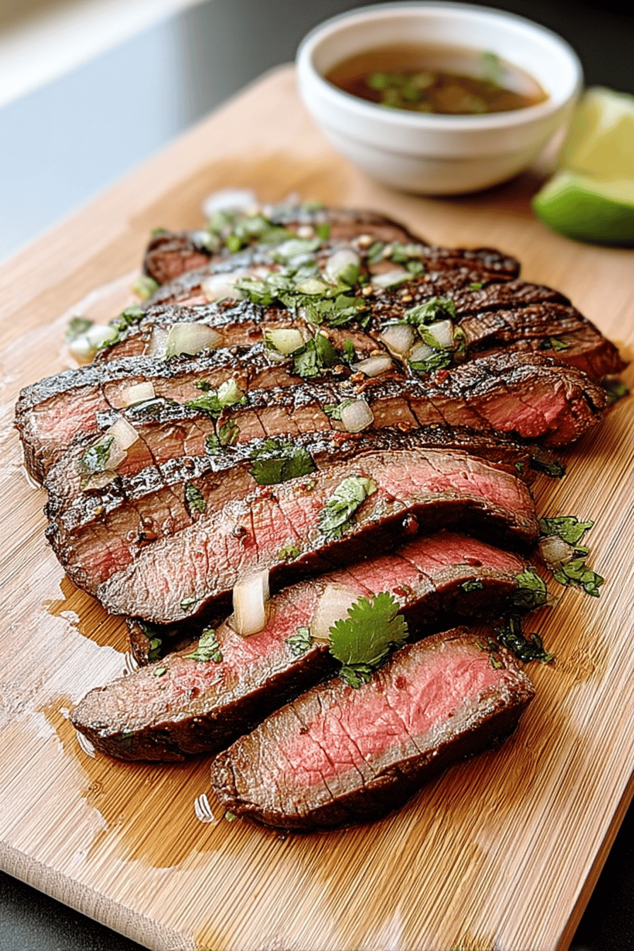 marinated flank steak