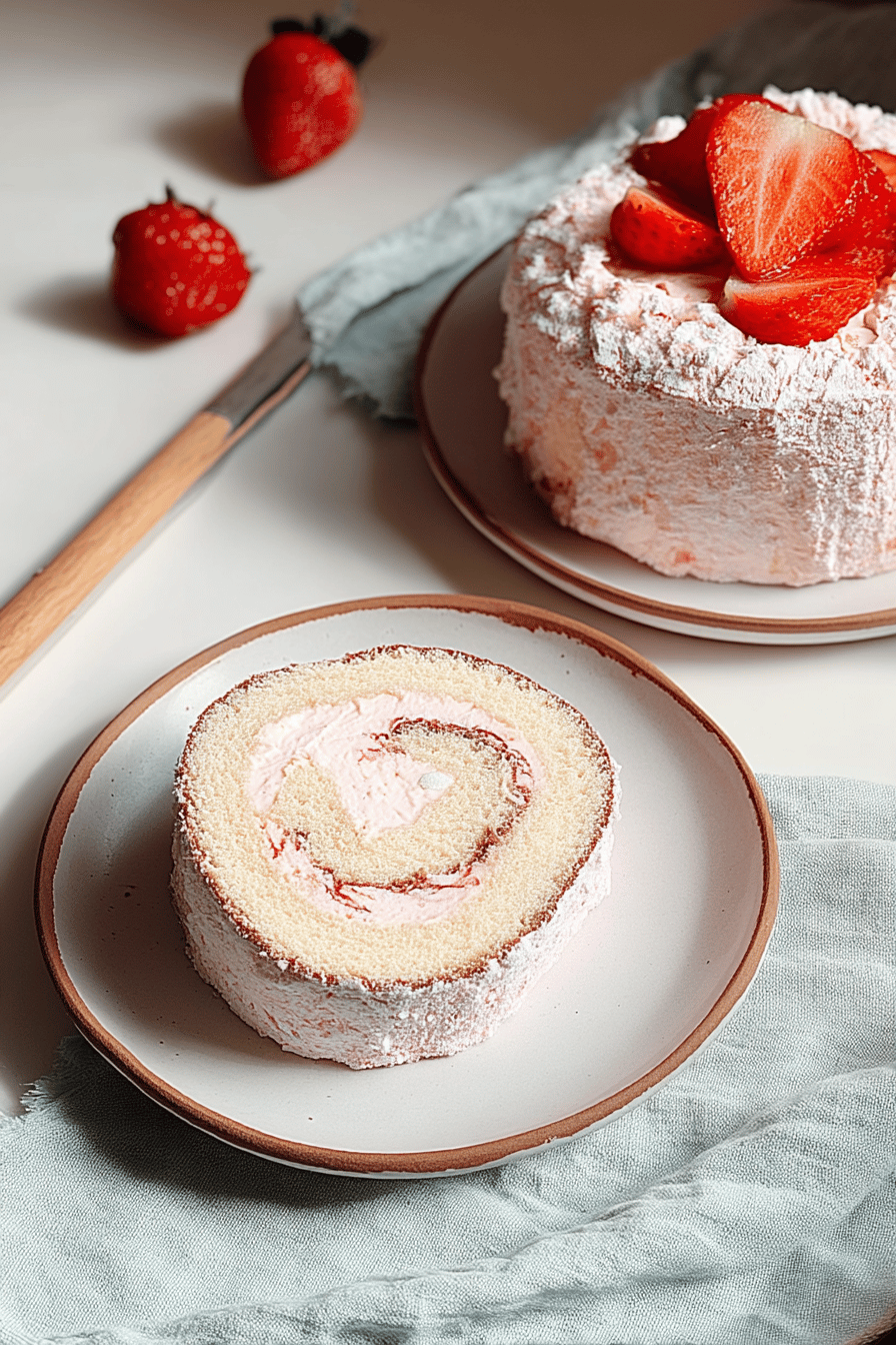 neapolitan roll cake