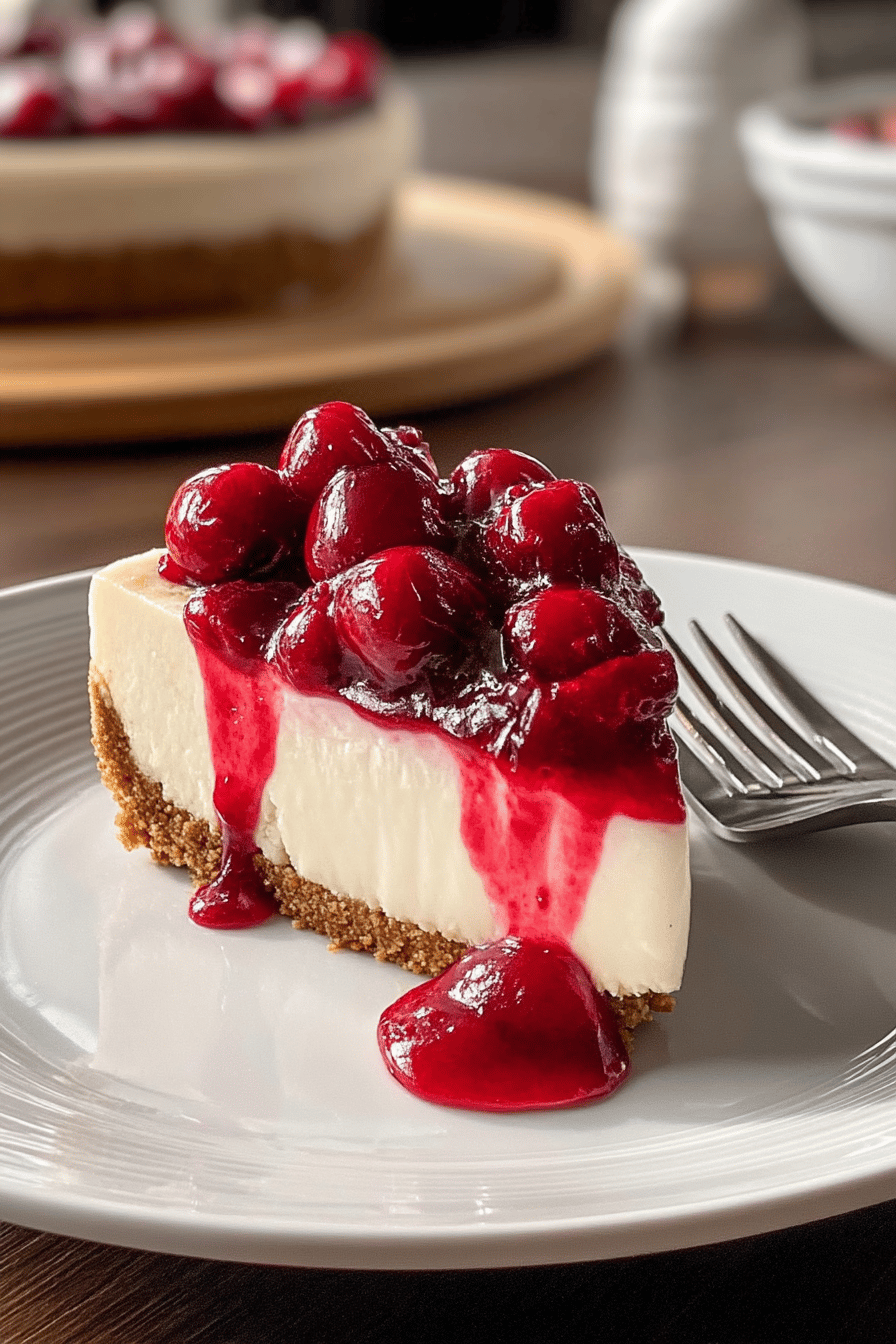 no bake cherry cheesecake recipe