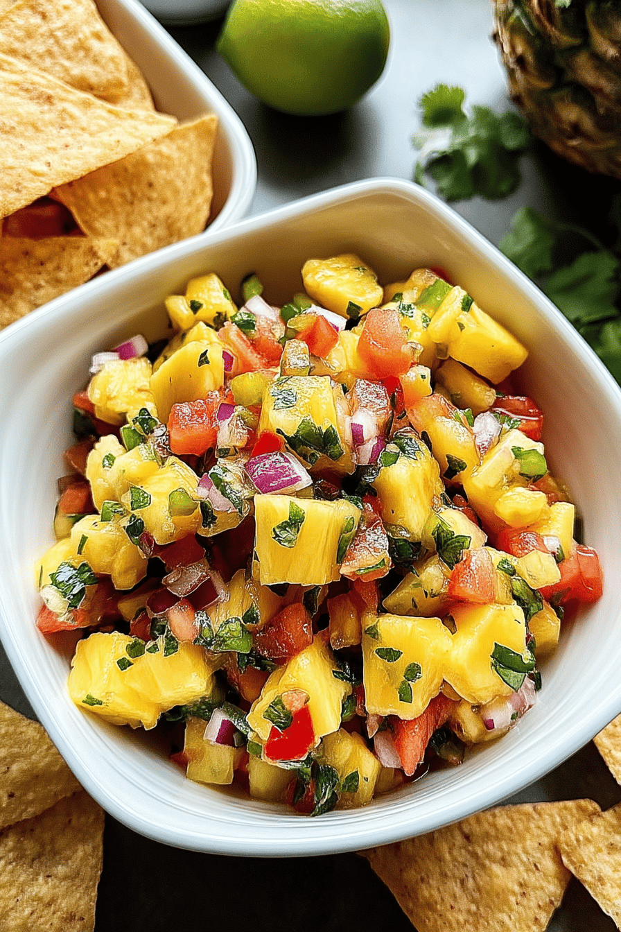 pineapple salsa