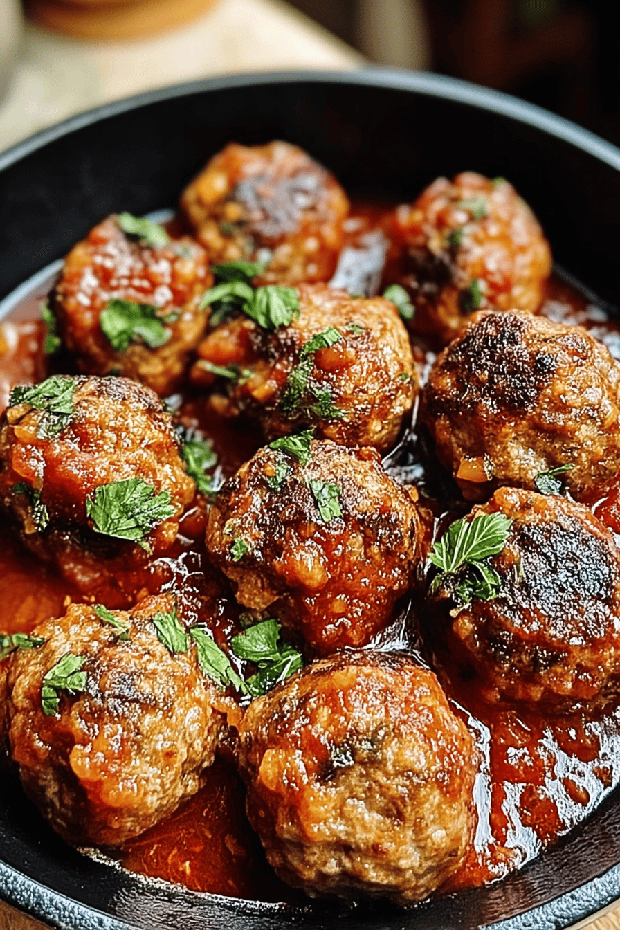 smoked italian meatballs recipe
