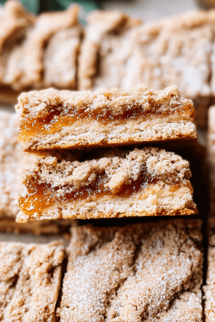 Apricot Jam Bars