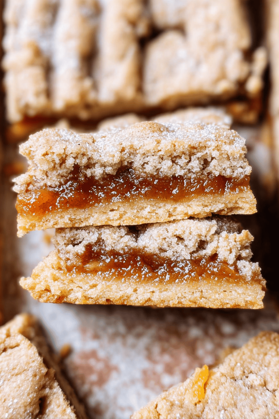 Apricot Jam Bars