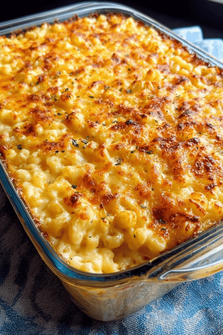 Baked Macaroni And Cheese