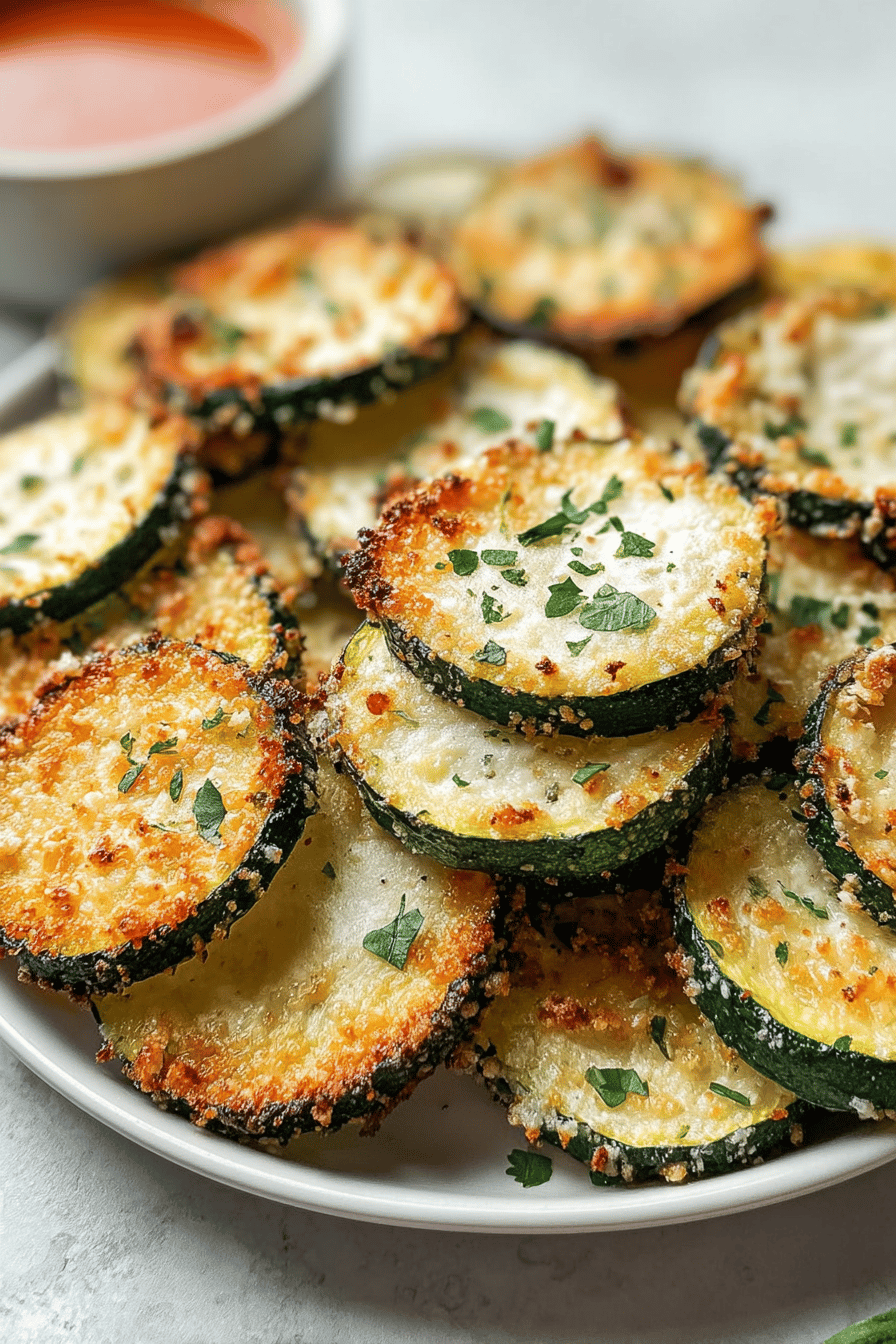 Baked Parmesan Zucchini