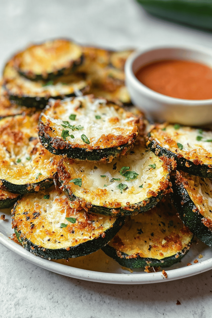 Baked Parmesan Zucchini