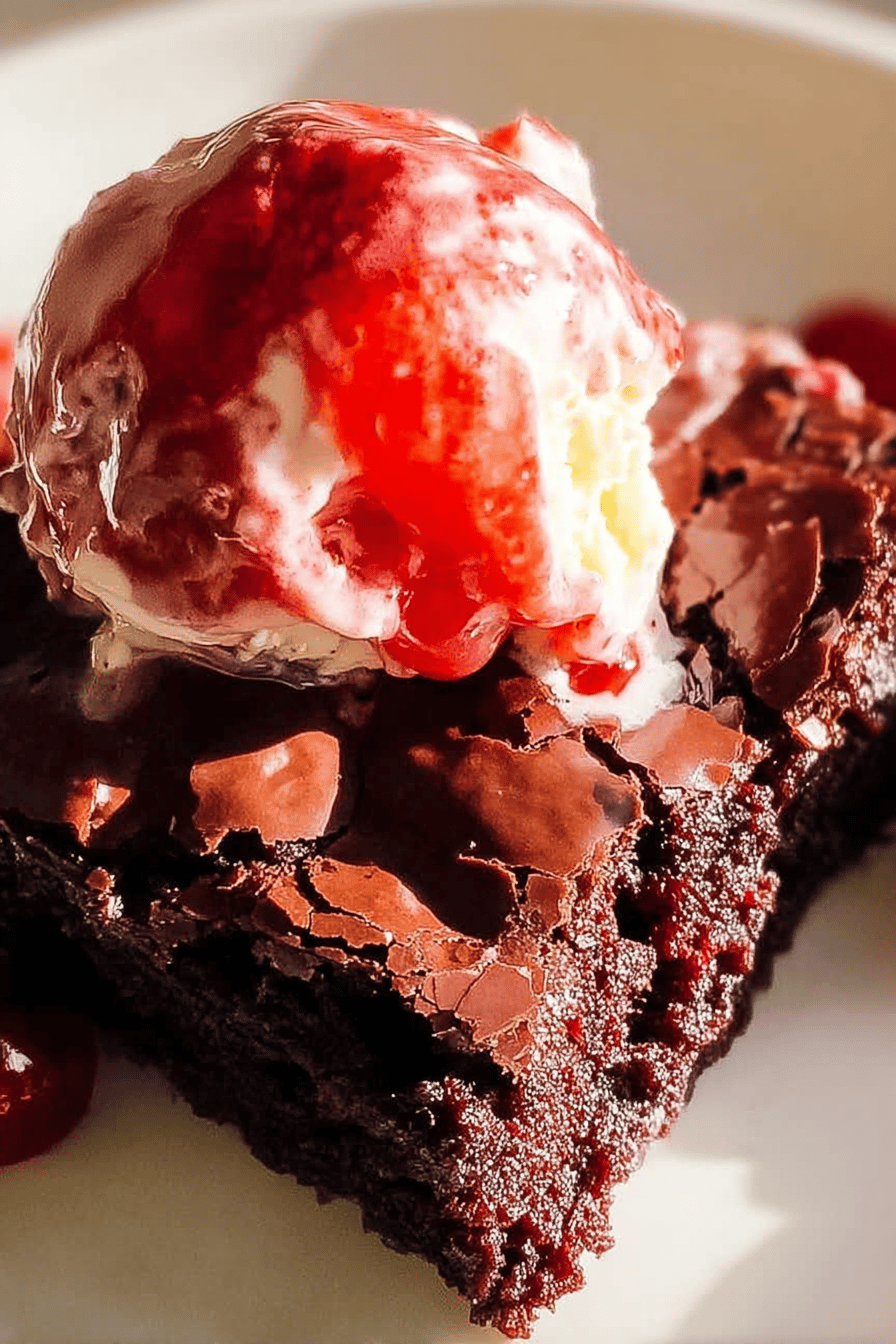 Black Forest Brownies