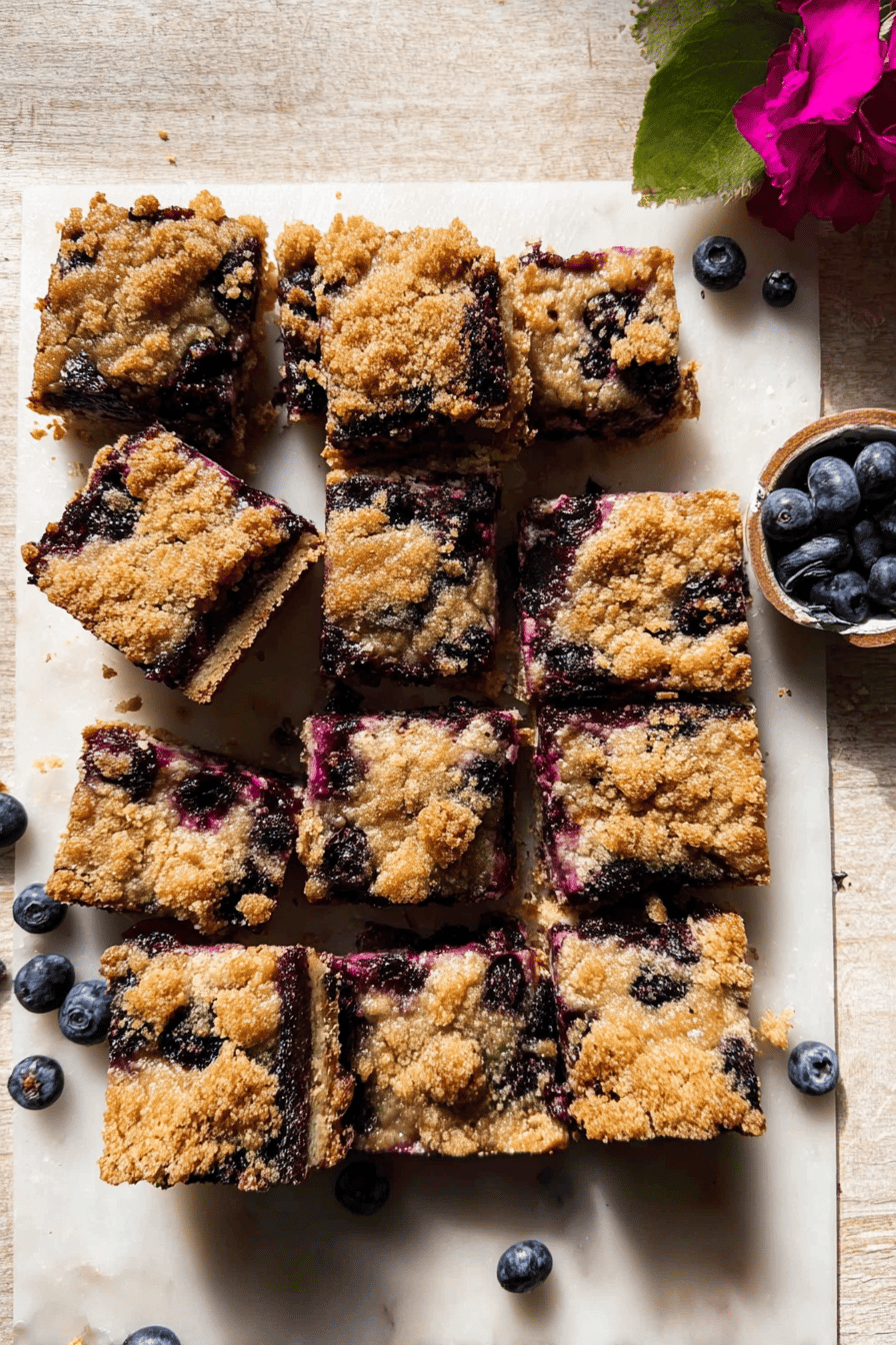 Blueberry Crumb Bars