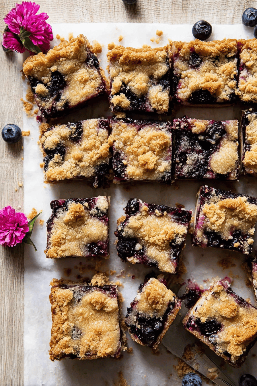 Blueberry Crumb Bars