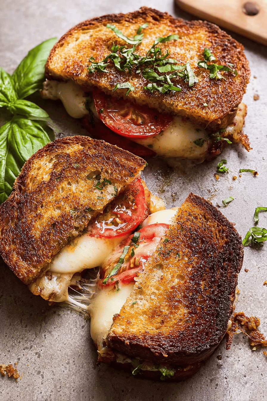 Caprese Grilled Cheese