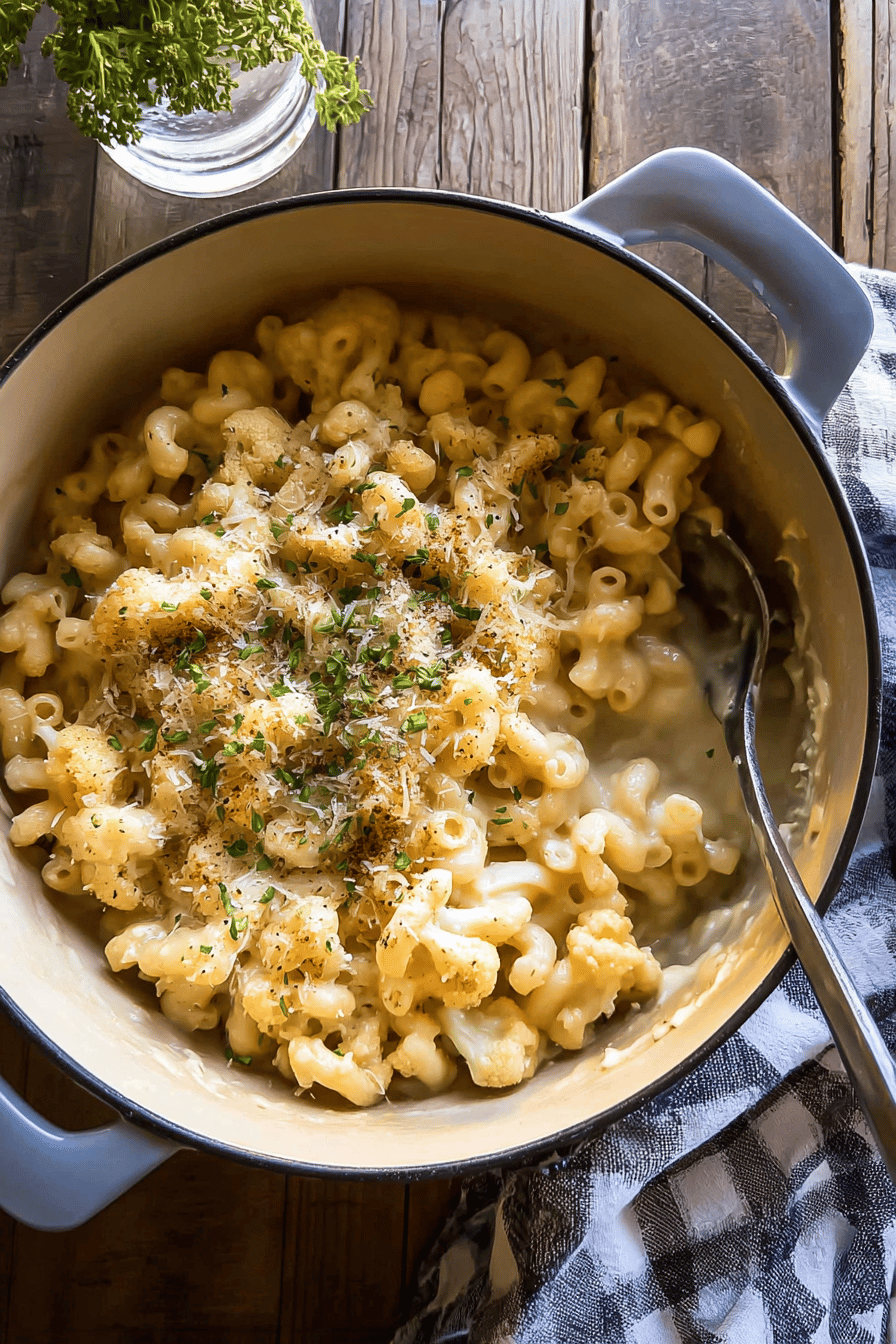 Cauliflower Mac And Cheese