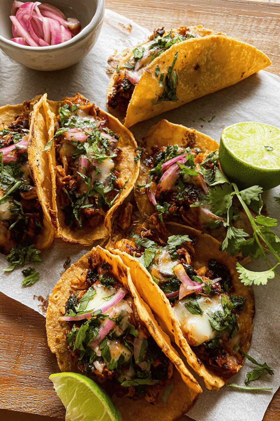 Chipotle Chicken Tacos