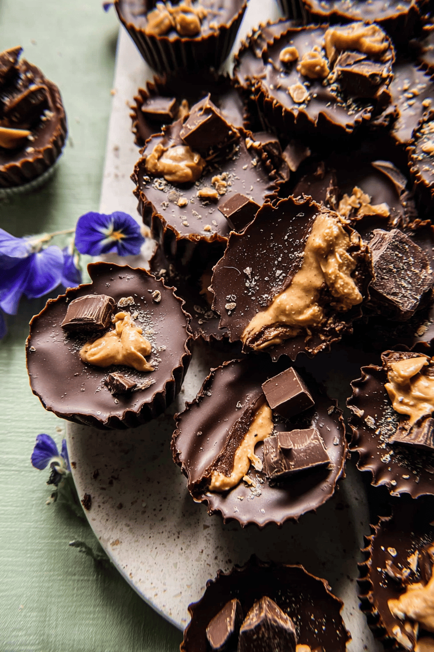 Chocolate Peanut Butter Yogurt Cups