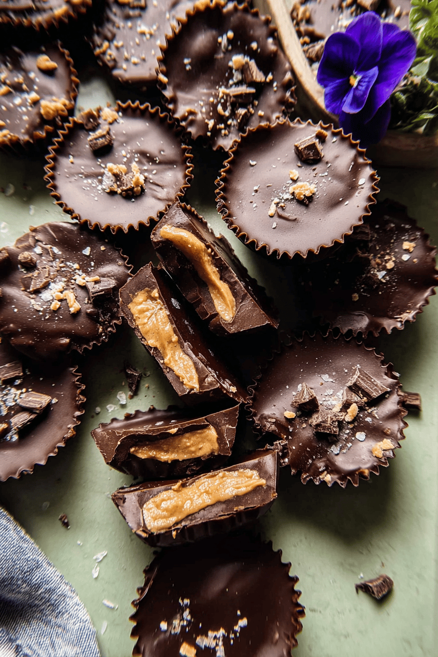 Chocolate Peanut Butter Yogurt Cups