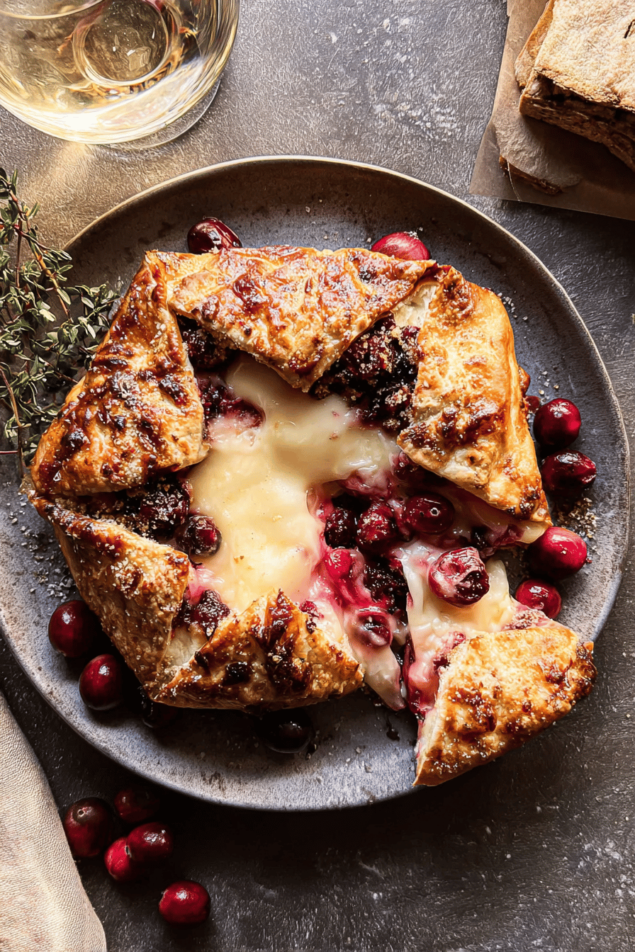 Cranberry Baked Brie