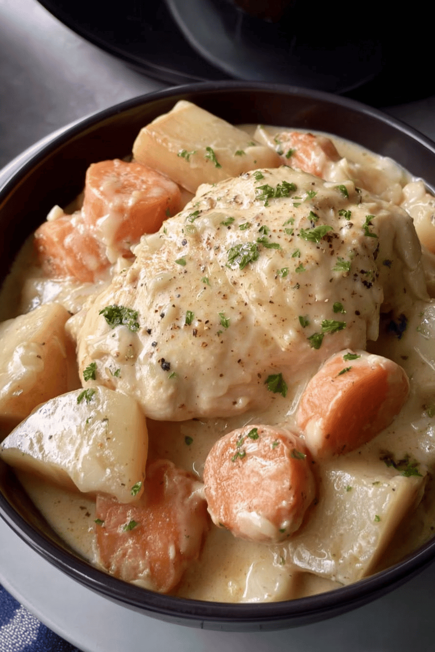 Crockpot Creamy Ranch Chicken