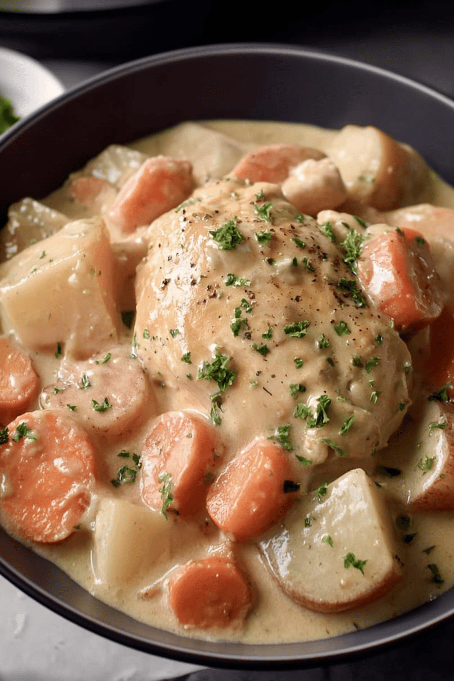 Crockpot Creamy Ranch Chicken